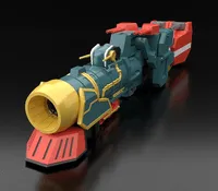 GOOD SMILE COMPANY THE GATTAI Might Gunner + Perfect Option Set - The Brave Express Might Gaine - photo 5
