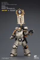 JOYTOY Iron Warriors MkII Legionary1 with Vexilla, Bolter and Bolt Pistol - Warhammer 40K - photo 7