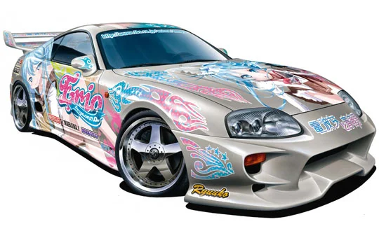Aoshima 1/25 Denpaonnatoseisyunotoko VeilSide JZA80 SUPRA COMBAT MODEL (TOYOTA) - Scale Kits