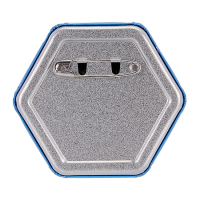 FLUFFY LAND Pinback Button Crying 4