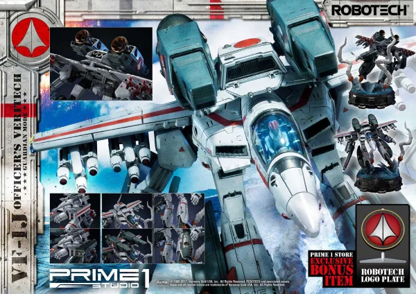 Prime 1 Studio Premium Masterline Robotech VF-1J Officers Veritech Guardian Mode - Robotech