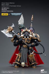 Chaos Space Marines Black Legion Chaos Lord in Terminator Armour 1
