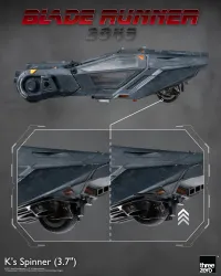 threezero Blade Runner 2049 - K's Spinner (3.7") - Live Action Movies/TV - photo 4
