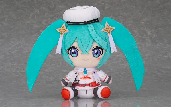GoodSmile Racing Hatsune Miku GT Project 15th Anniversary Commemorative Plushie 2023 Ver. - Hatsune Miku GT Project