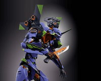 EVANGELION TEST TYPE-01 30th with the spear of Gaius EVANGELION, TAMASHII NATIONS METAL BUILD 16