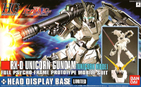 HGUC 1/144 #101 RX-0 Unicorn Gundam (Unicorn Mode) + Unicorn Head 1