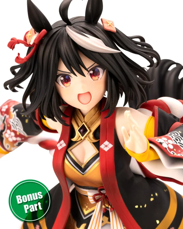 KOTOBUKIYA Outrunning the Encroaching Heat Kitasan Black with Bonus Face Part - Umamusume: Pretty Derby