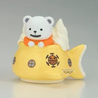 BANDAI ONE PIECE Paldolce collection CHOPPER, BEPO & PIRATE SHIP(C:BEPO) - ONE PIECE - photo 4