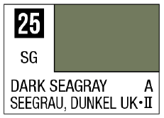 Mr. Color 25 - Dark Seagray (Semi-Gloss/Aircraft)