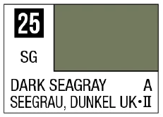 Mr. Color 25 - Dark Seagray (Semi-Gloss/Aircraft)