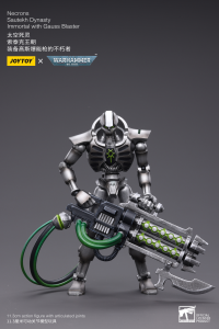 WH40K-Necrons Sautekh Dynasty Immortal with Gauss Blaster 3