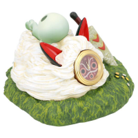 Upon San's Mask Statue Desk Clock 3