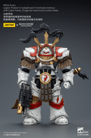 White Scars Legion Praetor in Cataphractii Terminator Armour with Cyber Hawk, Chogorian sword and combi-melta 20
