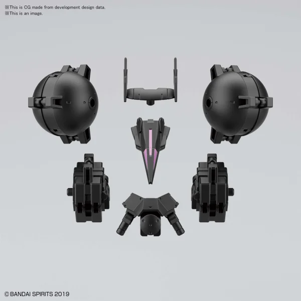 30MM 1/144 OPTION ARMOR FOR HIGH-MOBILITY [CIELNOVA EXCLUSIVE / BLACK]
