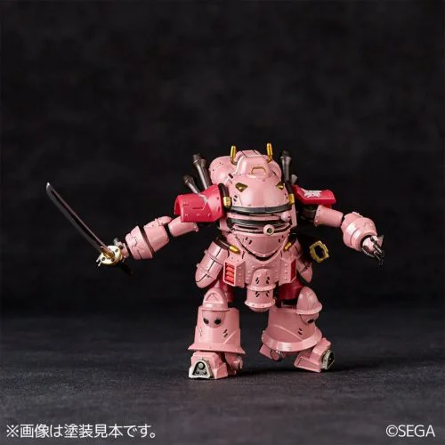 KAIYODO [KAIYODO] [UNPAINTED] New Sakura Wars 1/35 Scale Plastic Model Kit Vol.1 Reiko Armor / Mitsutake Sanshiki (Sakura Amamiya) - Sakura Wars