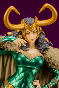 MARVEL LADY LOKI BISHOUJO STATUE 9