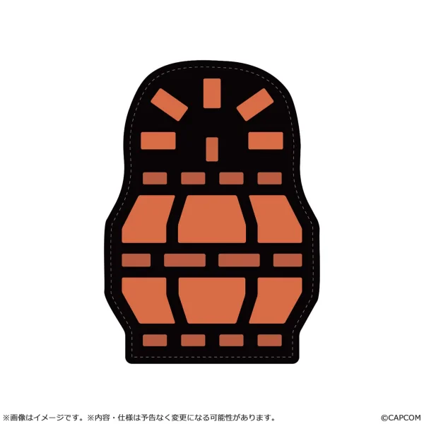 CAPCOM floor mats Monster Hunter Large Barrel Bomb icon - Monster Hunter
