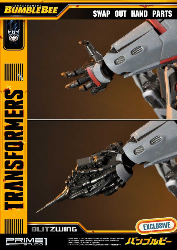 Museum Masterline Transformers: Bumblebee (Film) Blitzwing EX Version