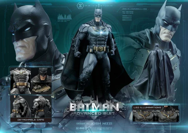Prime 1 Studio Ultimate Museum Masterline Justice League (Comics) Batman Advanced Suit (Design By Josh Nizzi) - DC Comics