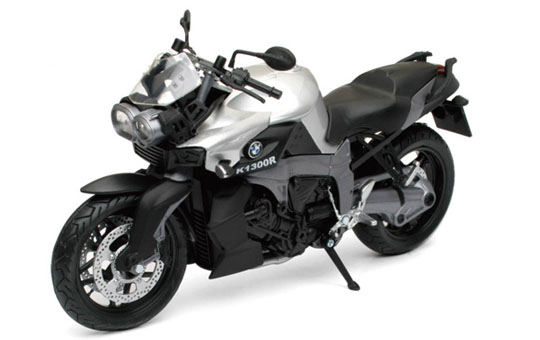 1/12 TOYABI DIECAST MOTORCYCLE: 1/12 BMW K1300R (Silver)