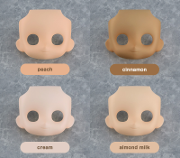 Nendoroid Doll Customizable Face Plate - Narrowed Eyes: With Makeup (Cinnamon) 5