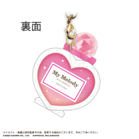 SANRIO CHARACTERS BIRTHDAY "PUKKURI" CLEAR KEY RING 15