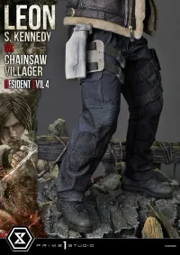 Prime 1 Studio Ultimate Premium Masterline Resident Evil 4 Leon S. Kennedy versus Chainsaw Villager Bonus Version - Video Games - photo 15