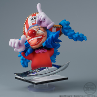 One Piece Niformation Tsukuru Figure Buggy "One Piece", Bandai Shokugan Niformation 2
