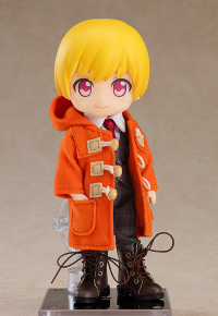 Nendoroid Doll Warm Clothing Set: Boots &amp; Duffle Coat (Orange) 4
