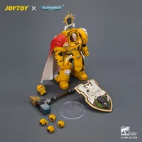 Imperial Fists Darnath Lysander with Thunder Hammer and Storm Shield 5