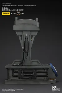 JOYTOY Ultramarines Lieutenant Titus' MKX Helmet & Display Stand - Warhammer 40K - photo 5