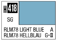GSI Creos H418 RLM78 Light Blue  [German luftwaffe airclaf]