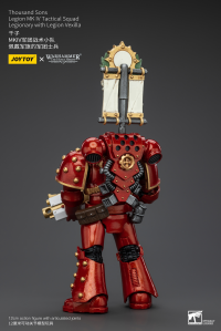 Thousand Sons Legion MK IV Tactical Squad Legionary with Legion Vexilla 4