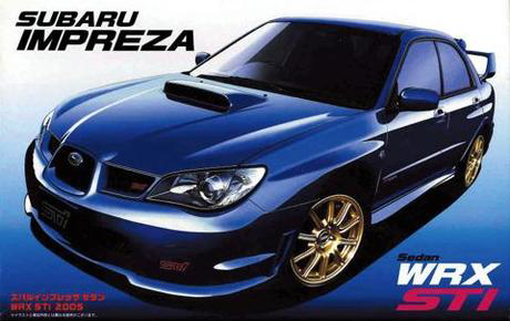 [ID-83] 1/24 Subaru (GH-GDB) New Impreza Sedan WRX STi