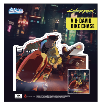 Tobisuta Cyberpunk 2077 & Edgerunners (V & DAVID GUNFIGHT) 1