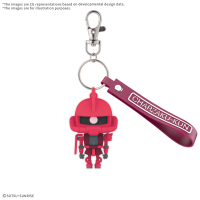 CHARZAKU-KUN 3D RUBBER MASCOT KEYCHAIN 1