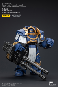 Ultramarines Cataphractii Terminator Squad Terminator with Reaper Autocannon 8