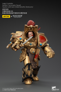 Legio Custodes Aquilon Terminator Squad Aquilon with twin-linked Adrathic Destructor 2