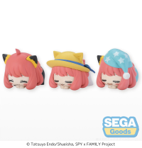 Ohiruneko TV Anime "SPY x FAMILY" Mini Figure Vol.3 (EX) (Pack of 14: 5 Black Clothes, 5 Yellow Hat, 4 Blue Pajamas) 1