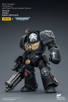 Black Templars Terminator 3 with Power Fist and Assault Cannon 13