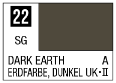 Mr. Color 22 - Dark Earth (Semi-Gloss/Aircraft)