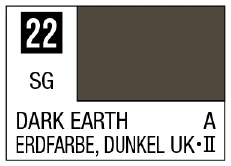 Mr. Color 22 - Dark Earth (Semi-Gloss/Aircraft)