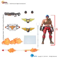HIYA TOYS Exquisite Basic Series 1/12 Scale CONTRA:OPERATION GALUGA Lance Bean - Video Games - photo 4