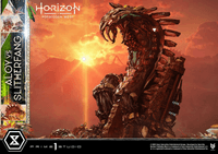 Ultimate Diorama Masterline Horizon Forbidden West Aloy vs. The Slitherfang Bonus Version  			 56