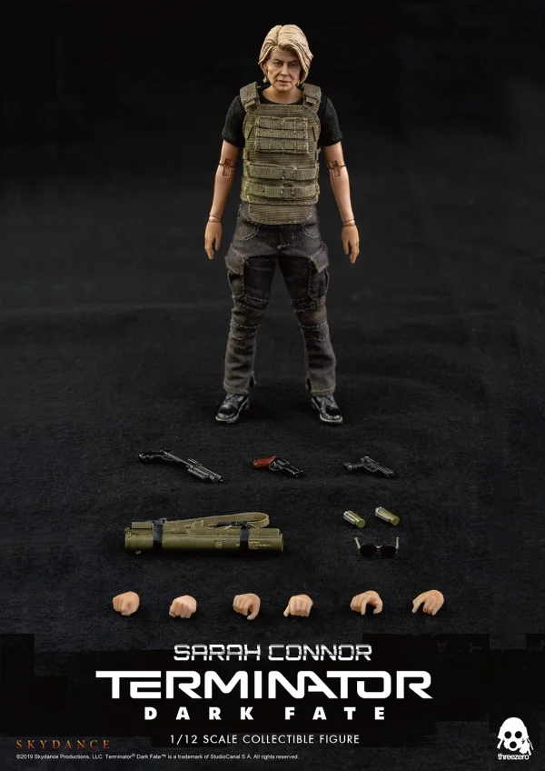 threezero Terminator: Dark Fate - 1/12 Sarah Connor - Live Action Movies/TV