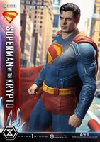 Prime 1 Studio Real Elite Masterline Superman (2025 Film) Superman with Krypto 			 - DC Comics - photo 35