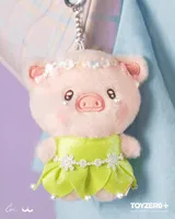 TOYZEROPLUS LuLu the Piggy LuLuLand - Flower Fiary Lu Plush Keychain - LuLu The Piggy - photo 3