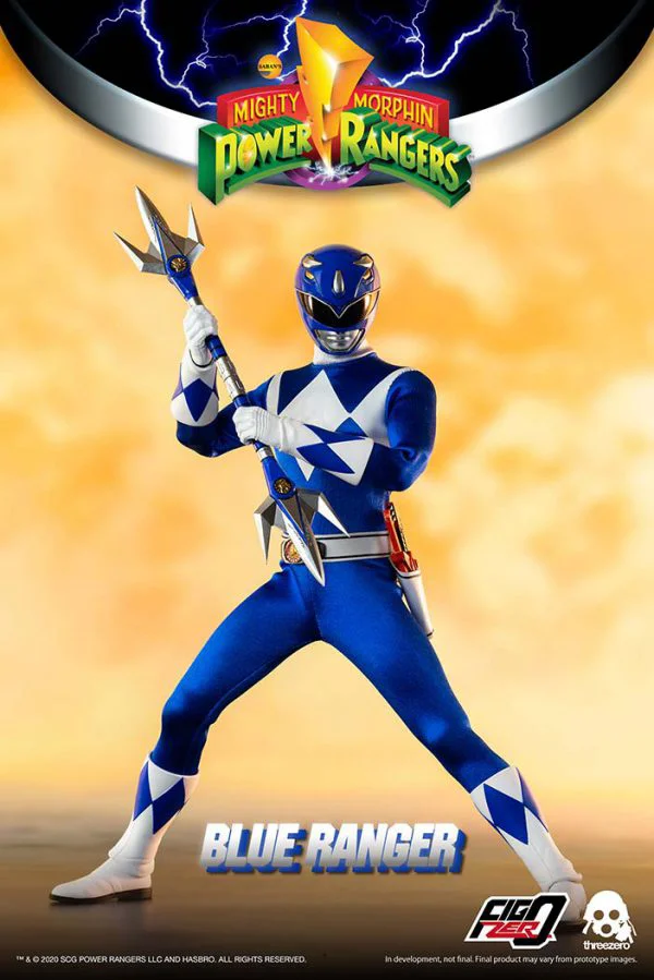 threezero Mighty Morphin Power Rangers - FigZero 1/6 Blue Ranger - Power Rangers