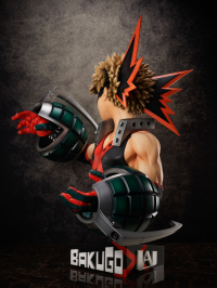 My Hero Academia Katsuki Bakugo 1/1 Scale Bust Figure 7