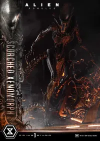 Prime 1 Studio Museum Masterline XL Alien: Romulus Scorched Xenomorph Deluxe Bonus Version - Alien (Movie Franchise) - photo 54
